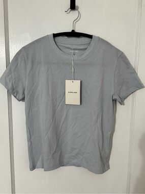 Everlane Organic Cotton Box-Cut Tee — Size XXS, NWT